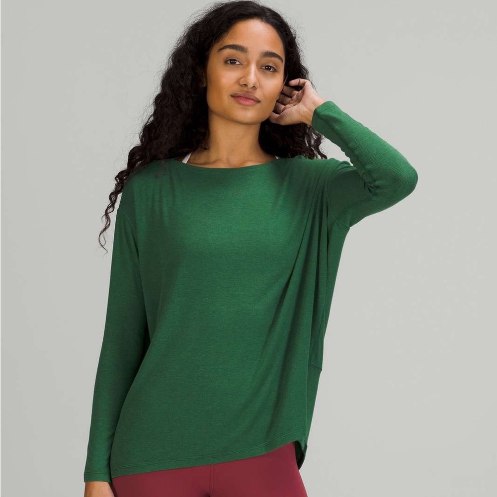 Lululemon Back in Action Ribbed Long Sleeve Shirt 6